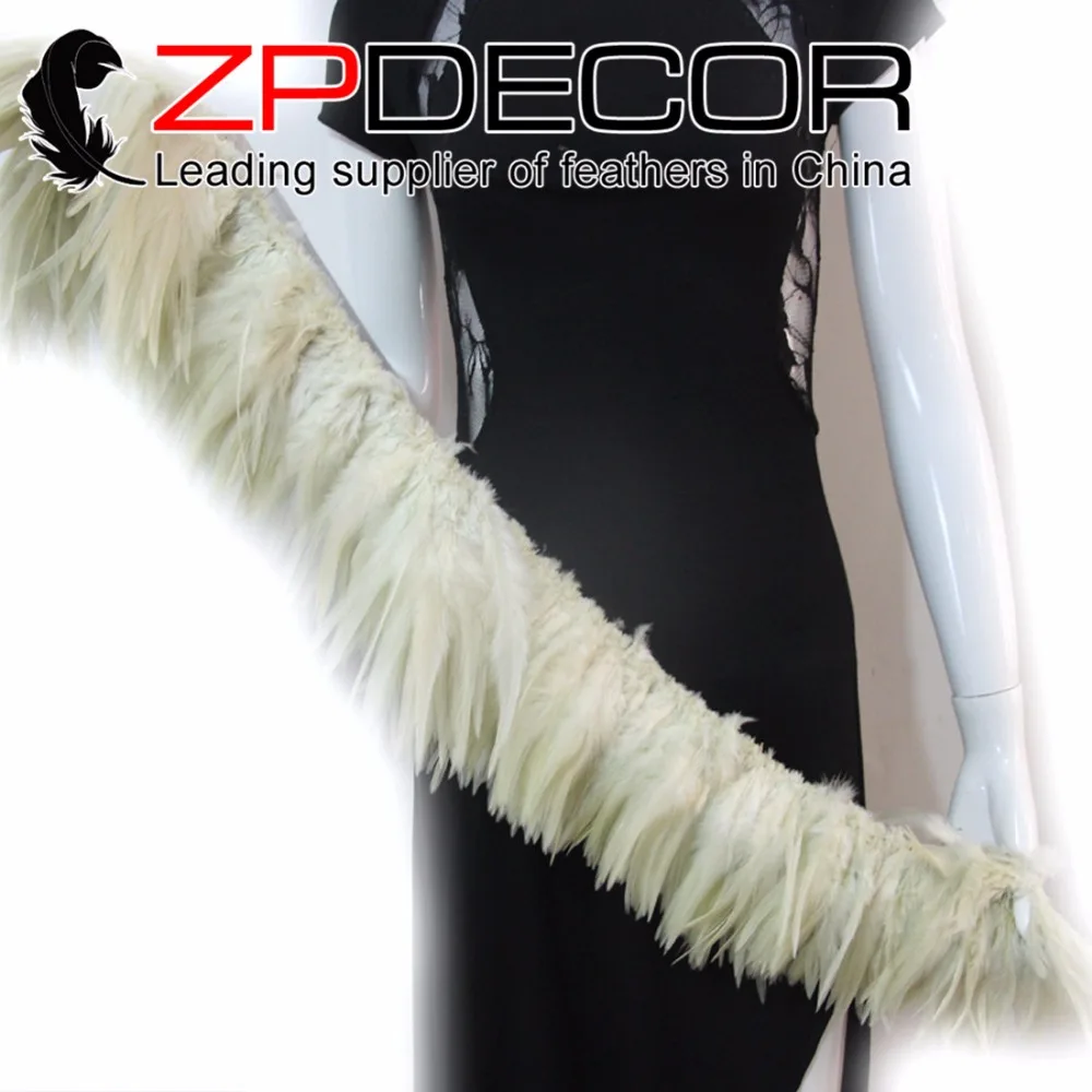 ZPDECOR перья 4 6 дюймов 700 800 шт/комплект пушистое Натуральное белое седло для петуха
