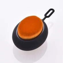 Щетка для очищения лица силиконовая нейлоновая щетина кисть Глубокая очистка пор Кисть для ухода за кожей Инструмент 1 шт