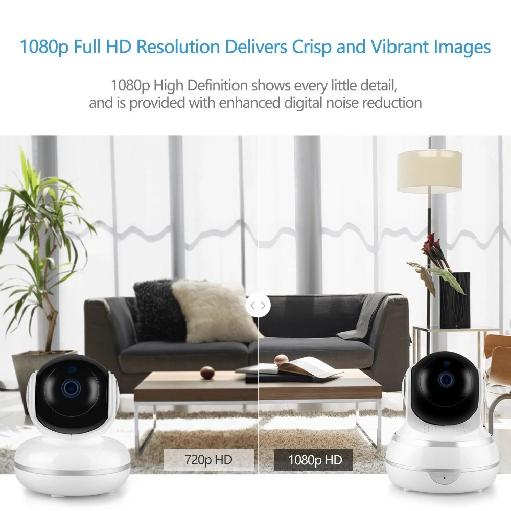  Tuya HD 1080P di Sicurezza Domestica IP Camera Audio Bidirezionale Senza Fili Mini Macchina Fotogra