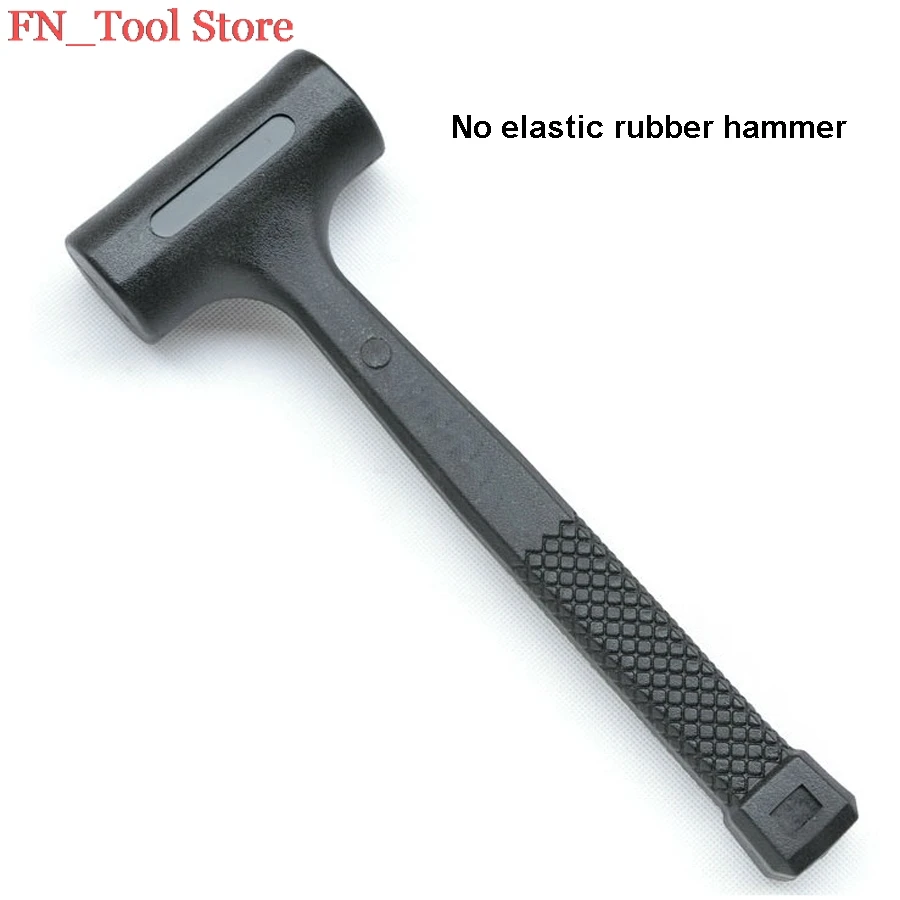 

High quality durable Champagne Rubber Hammer Security Repair Tools Striking No elastic hammer tools