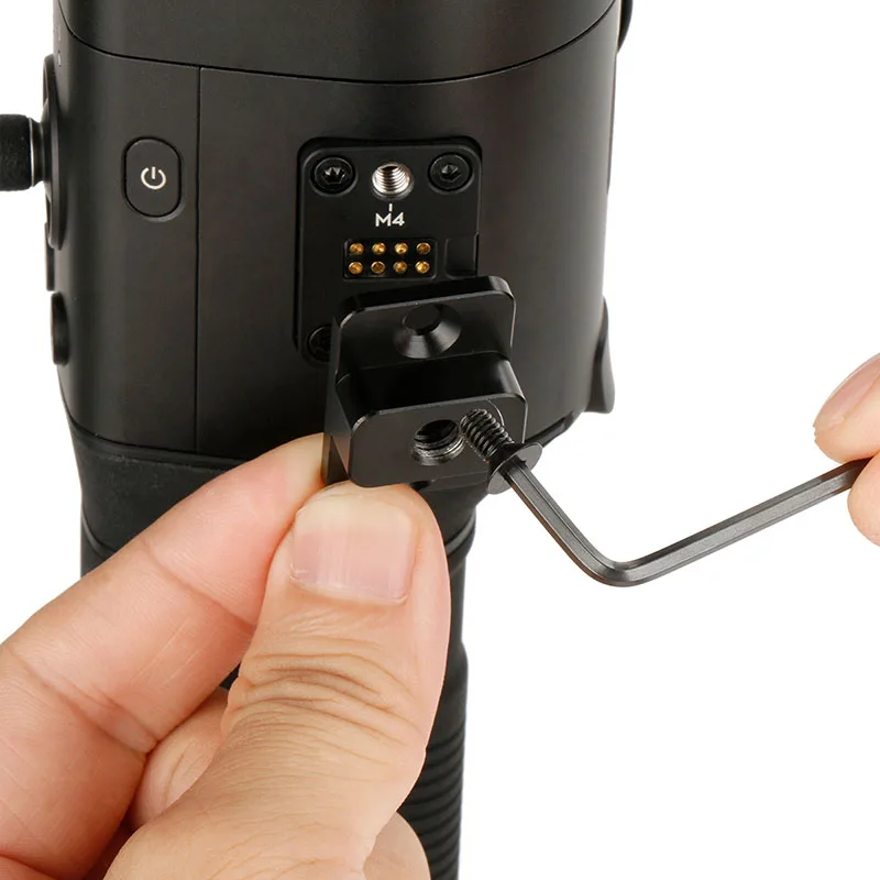 Камера видео мониторы Монтажная пластина для DJI Ronin S Заменить крепление M4 to1/4 Винт адаптер продлить порты и разъёмы мониторы Magic Arm