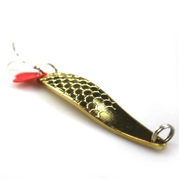 

1PCS 10cm 17g Spoon Fishing Lure Metal Jigging Lure Baits Hard Fishing Tackle Crankbait Jig Swimbait