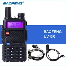 Baofeng УФ-5R Портативный Портативной Рации UV5R UHF VHF Dual Band Двухстороннее Радио 5r Handheld Рации Хэм CB Радио Commmunicator