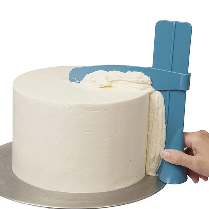 Kitchen Tools Cake Scraper Adjustable Turning Sugar Leveling Device Cake Decorating DIY Food Grade Kitchen Accessories spatula (6)