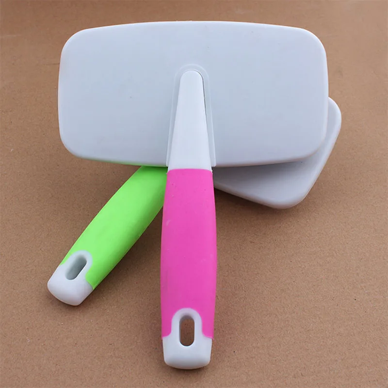 Pet Grooming Accessories 1 Set Pet Brush and Comb for Dogs Cats Perfect Pet Hair Brush with Soft Rubber Handle Size Small Large2