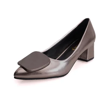 

Free shipping Women Pumps 2019 New women's shoes Thick heel Bow design casual shoes, women's shoes, sandals heel shoes