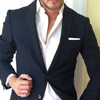 

Ternos Masculinos Classic Slim Fit Men Prom Suits wedding Suits For Men Blazer Masculino 2 Pieces men suit 2020 (Jacket+Pants)