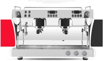 

New BLACK 2 Group Semi-automatic Commercial daul Thermo-block espresso coffee machine cappuccino maker