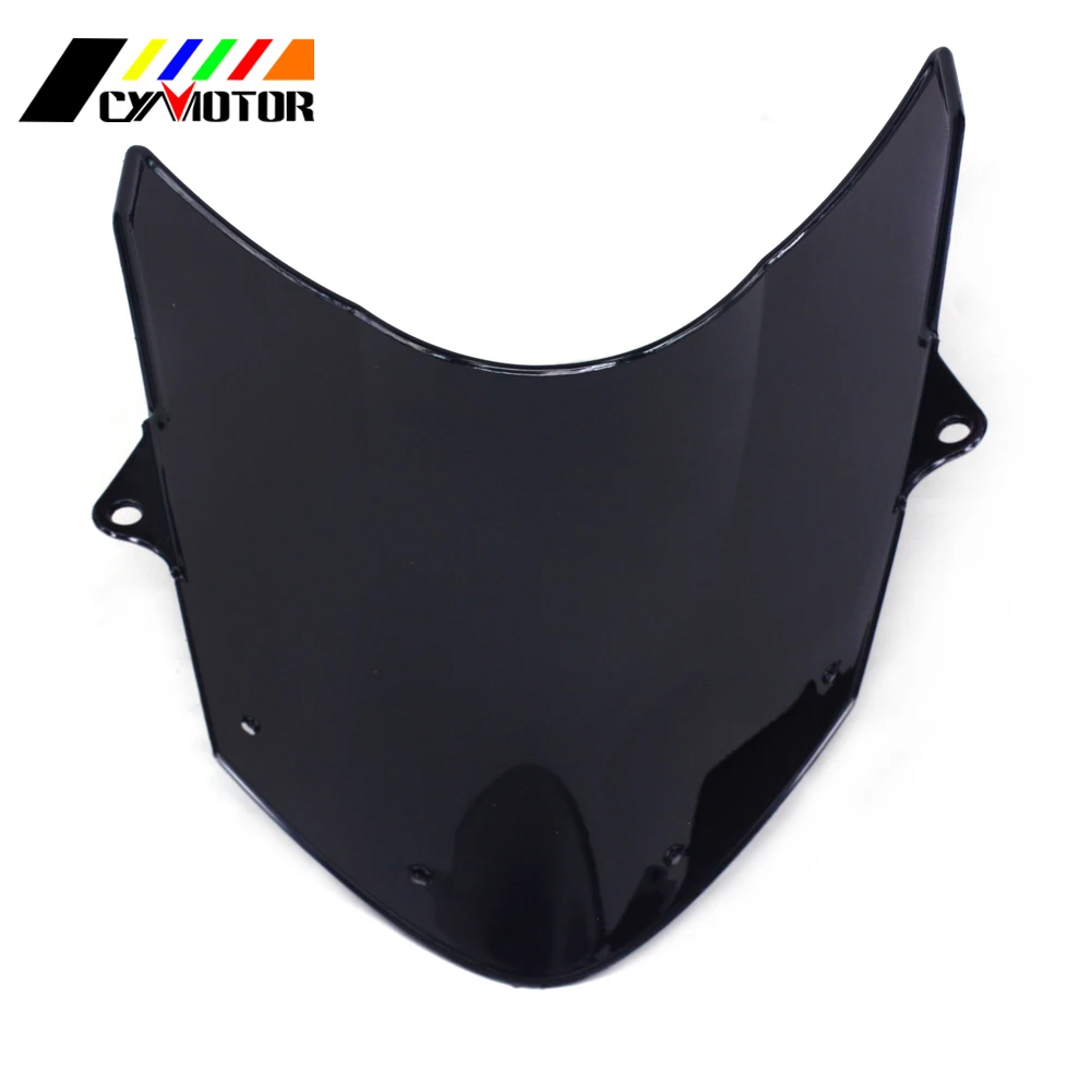 Черное Лобовое стекло для мотоцикла обтекатель лобового стекла ZX6R ZX 6R ZX636 2009 2010 2011
