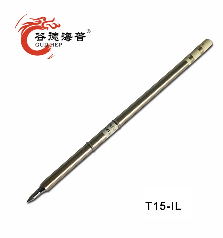 Gudhep T15-ILS IL I сварочные наконечники T15 Repalcement железные наконечники для паяльной станции Hakko FM203