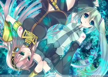 

Mother's Day Gift VOCALOID2 Anime Miku & Luka 60*40CM Pillow Case #25031