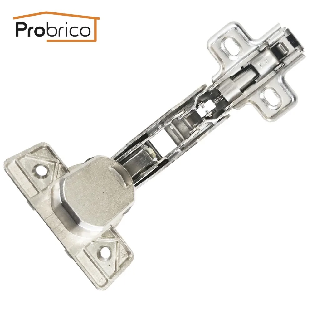 Probrico 4 пары угловой складной шарнир для кухонного шкафа 165 градусов скрытый