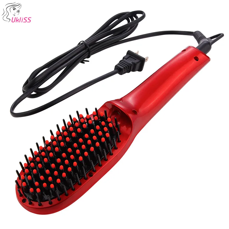 

New LCD Heating Electric Ionic Fast Safe Hair Straightener Anti static Ceramic Straightening straighten hair styles