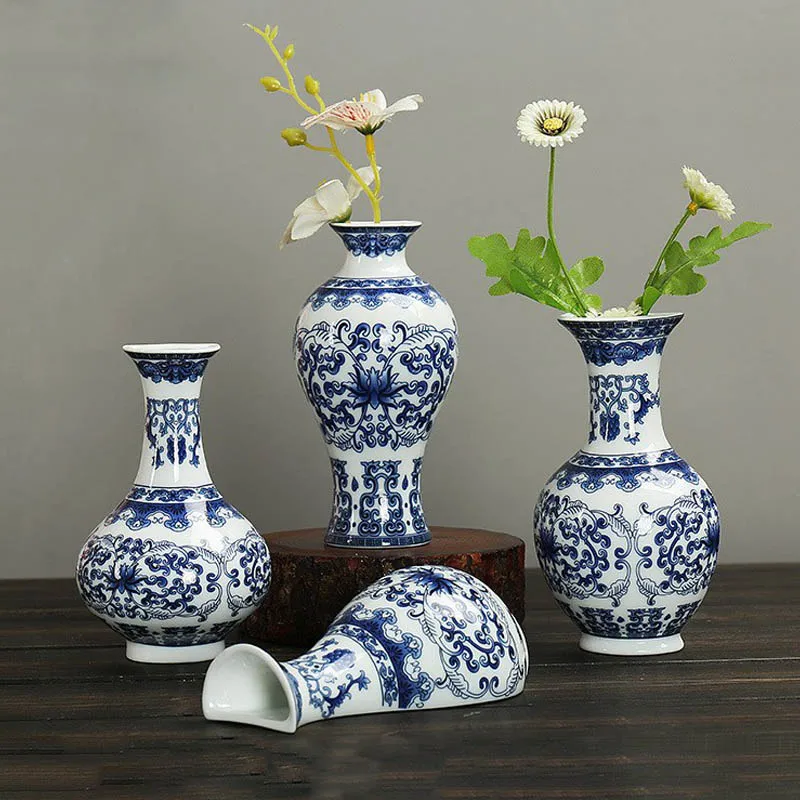 YEFINE винтажные украшения для дома керамические вазы цветов антикварная