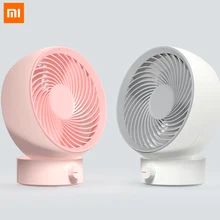 XIAOMI 3Life мини воздушный циркуляционный вентилятор 330 сильный ветер мощность usb зарядка низкий уровень шума высокий ветер белый и розовый