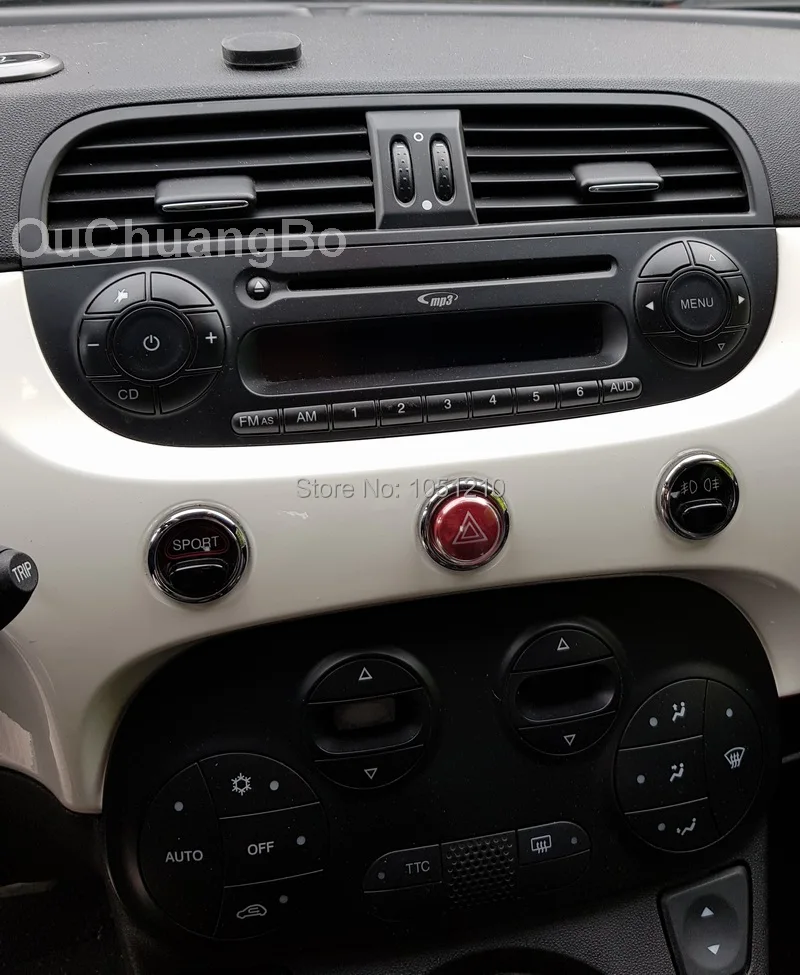 Fiat 500_before installation