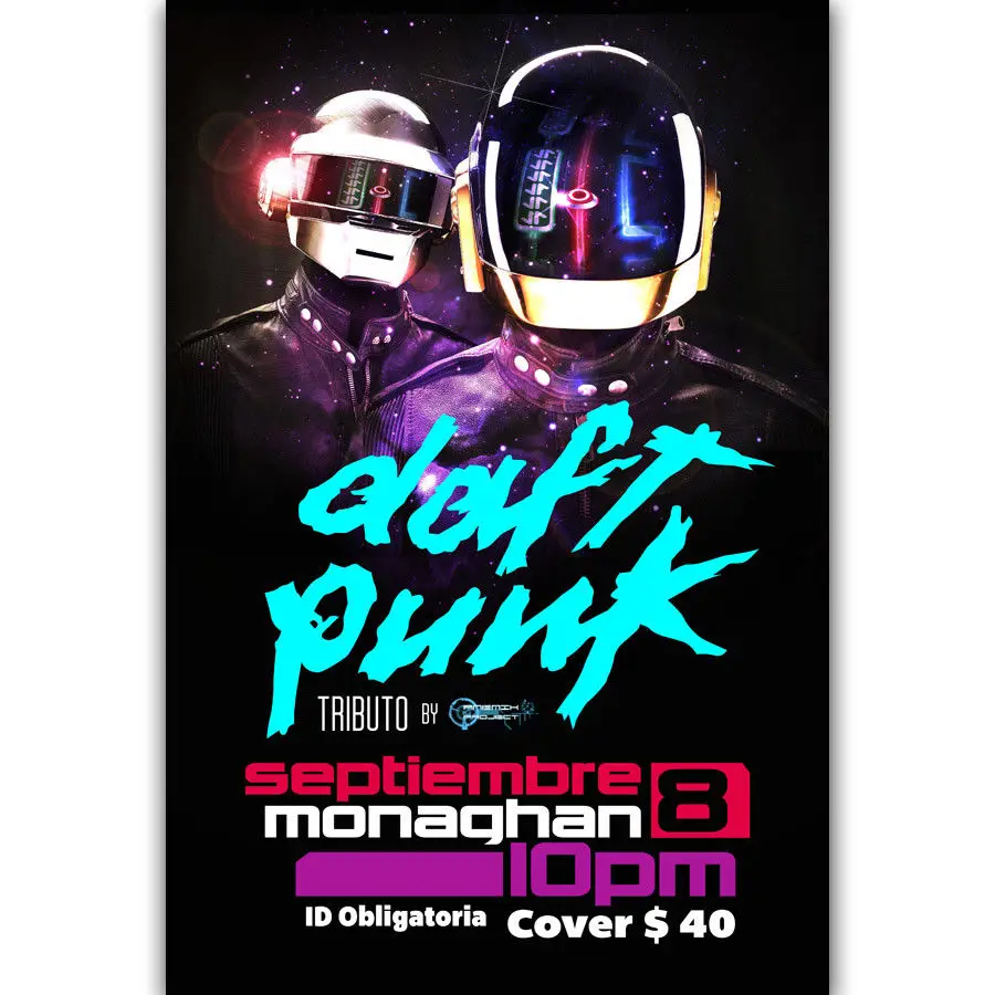 Hot New Daft Punk The Weeknd Starboy Rap Music 2-Silk Art Poster Wall Sicker Decoration Gift