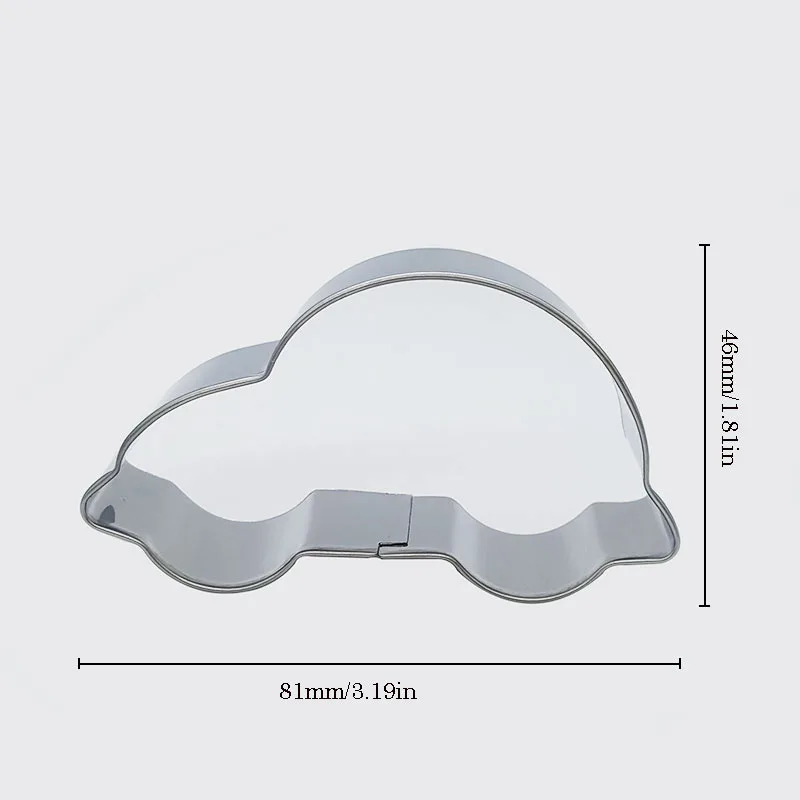 1-Pc-Car-Shape-Stainless-Steel-Cookie-Cutters-DIY-Cake-Fondant-Biscuits-Tools-Sugarcraft-Bakery-Bakeware (3) - 