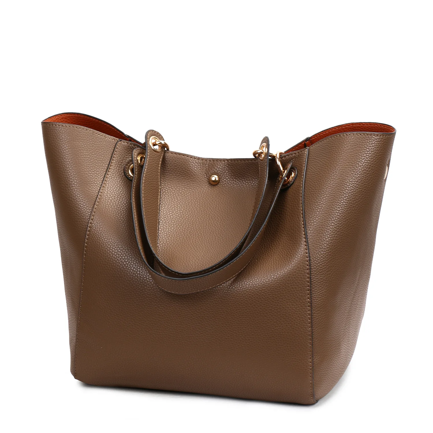 Женская сумка черная Ретро дизайнерская повседневная женская сумка из искусственной кожи Модные женские сумки через плечо женские сумки-мессенджеры композитная сумка - Цвет: 02 Khaki