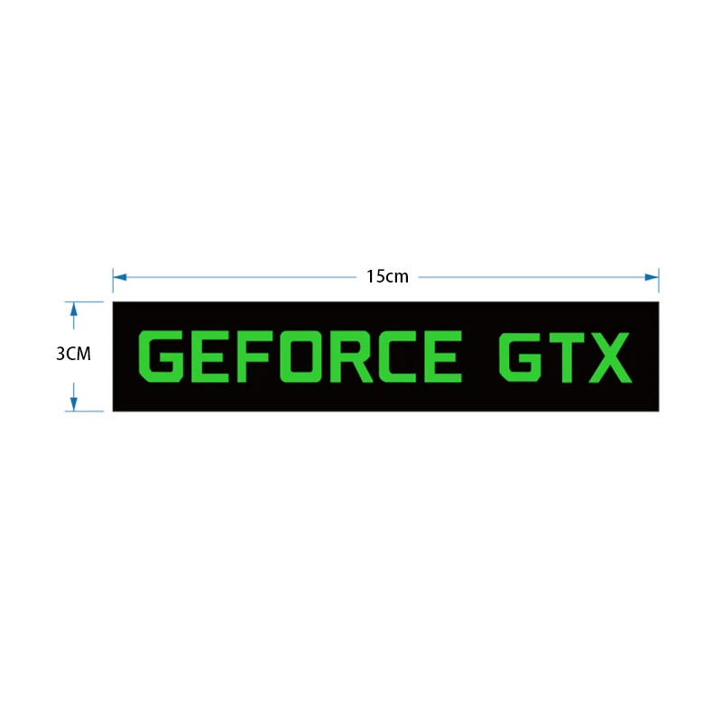 Новейший светодиодный светильник для видеокарты GEFORCE GTX MSI AMD, декоративная табличка с люминесцентной картой, декоративная табличка, персональный светильник