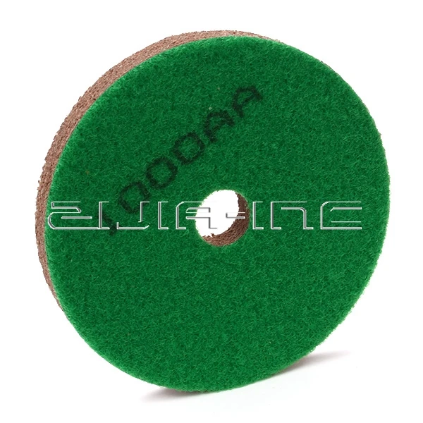 5pcs 4" 1000 Grit Sponge Angle Grinding Polishing Pad Wheel for Granite