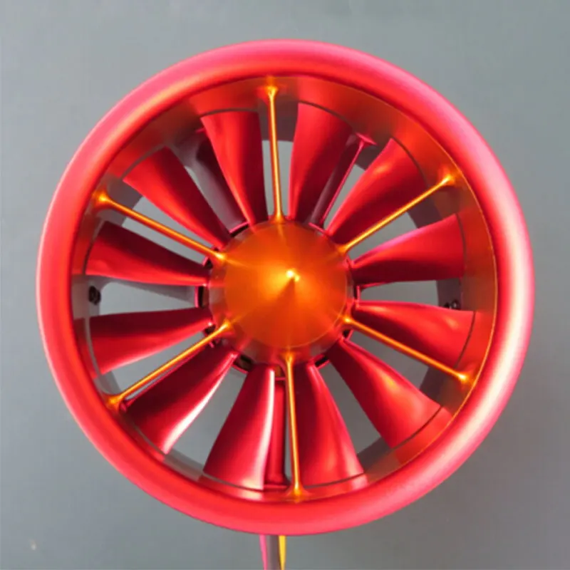 RC Airplane Vortex Air Spray 12 Blade 105mm 12S FED Aircraft JP Electronic Ducting Motor cowling Fan Metal Holder