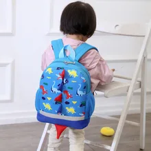 Bebé niños niñas niños kawaii mochila vintage mochila patrón de dinosaurios animales mochila Niño, bolsa de la escuela mochila saco un