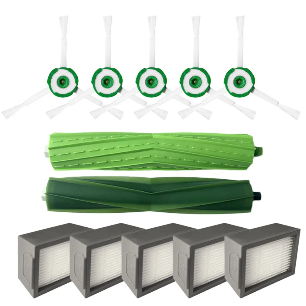 HIPERDEAL Side Brush&ampHepa Filters&ampBristle Brush for iRobot i7 i7+/i7 Plus E5 E6 E7 Vacuum Cleaner 5.2 | Электроника