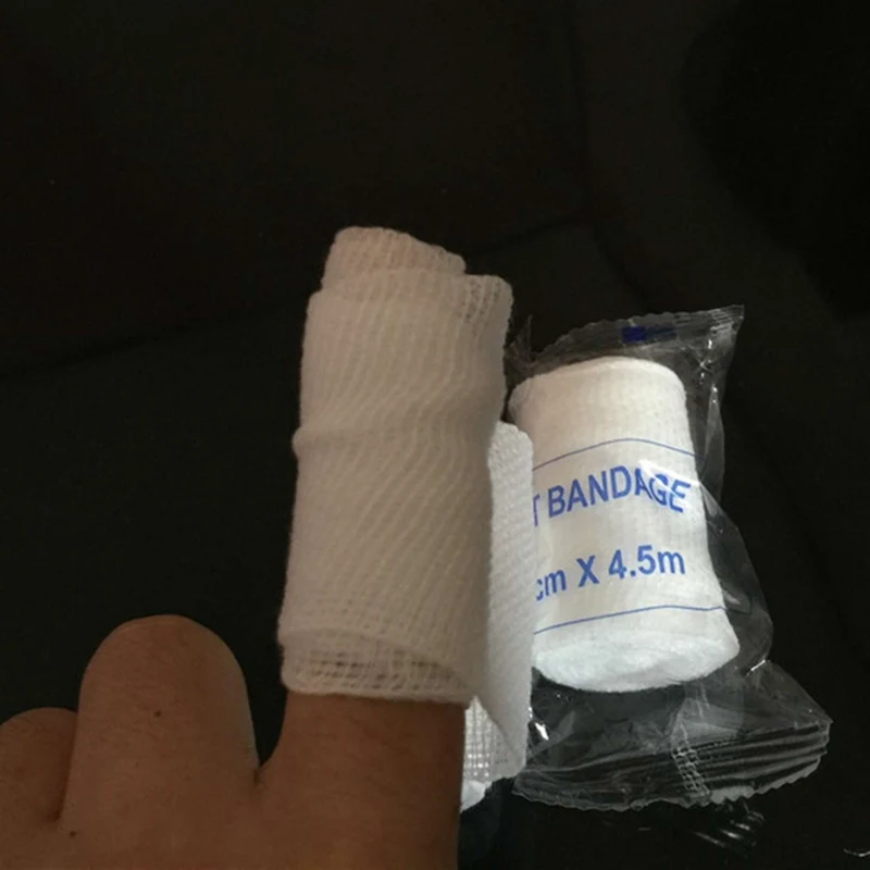 Эластичный Бандаж аптечка Марля рулон повязка на рану медицинский уход аварийная повязка для ухода Спорт на открытом воздухе лечение растяжения