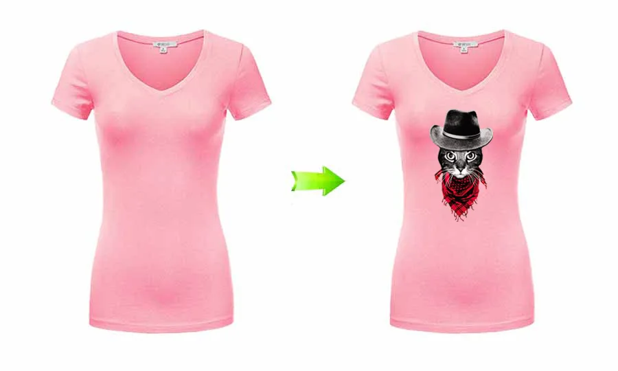 Милый Кот железо заплатка для одежды A-level моющийся патч Печать на футболке платья свитер теплопередача аппликация