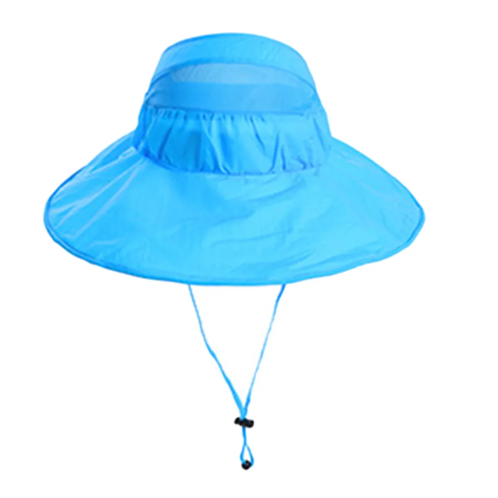 جديد الصيد المشي الصيف قبعة واقية من الشمس الأشعة فوق البنفسجية حماية 5 الألوان المتاحة الشمس المأوى