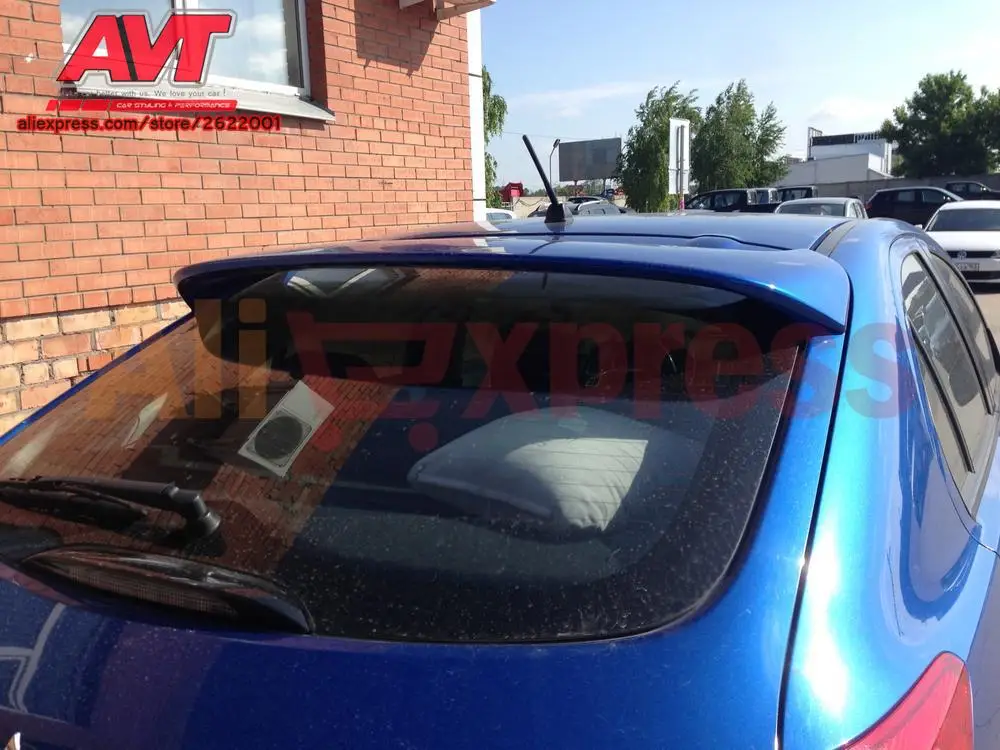 Спойлер для mitsubishi lancer x Sportback 2008-ABS пластик декор дизайн спортивный стили автомобильные аксессуары аэродинамического крыла укладки