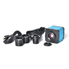 14MP 1080 P HDMI USB цифровая промышленная камера с CCD c-креплением адаптер объектива инспекция стерео микроскоп камера для пайки PBC