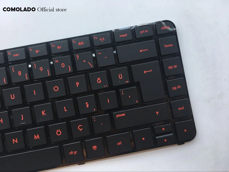 TR Turkish keyboard For HP Pavilion DM4-3000 DM4-3100 DM4T-3000 DV4-3000 DV4-3100 DV4-3200 black with Frame Backlit keyboard TR Layout (2)