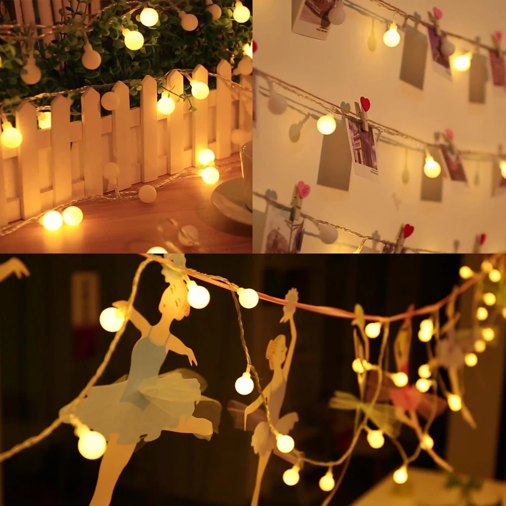 Aluan Christmas Lights String Lights 200 LED 66ft+10ft 8 Modes Plug in Indoor... 