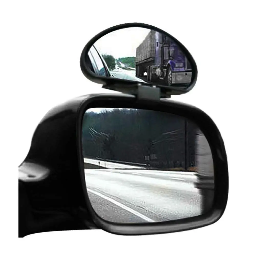 

2 X Dead Angles Mirrors Adjustable Wide Angle for Car Van Towing