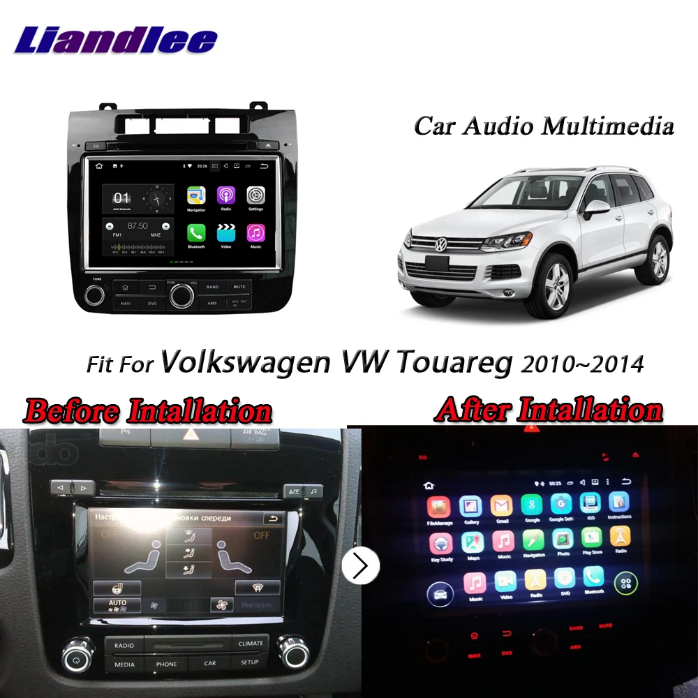 Perfect Liandlee Car Android System For Volkswagen VW Touareg 2010~2014 Radio CD DVD Player GPS Nav Navi Navigation HD Screen Multimedia 11