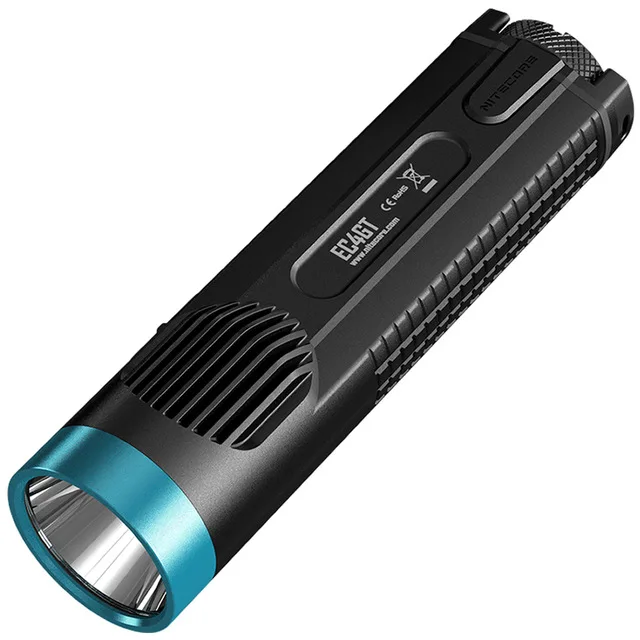 NITECORE EC4GT удобный портативный 1000 лм излучатель фонарик фонарь прожектор охота кемпинг без батареи - Испускаемый цвет: Синий