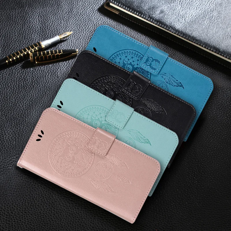 SEASHORE Luxury Case For Huawei Y5 2017 Retro Coque Flip Leather Wallet Phone Cover sFor Y6 / Cases | Мобильные телефоны и