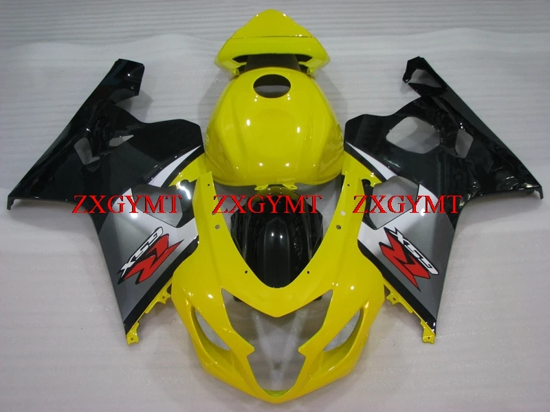 

Abs Fairing for GSXR 750 2004 - 2005 K4 Body Kits GSXR 750 04 Yellow Black Body Kits GSXR600 2005