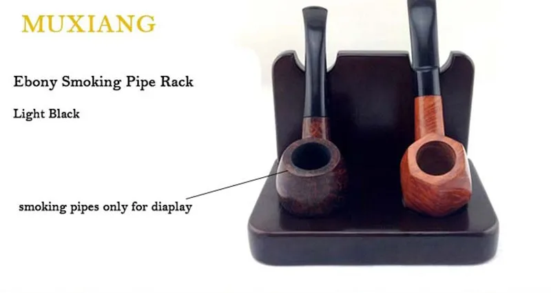 1 solid wood 2 pipe racks