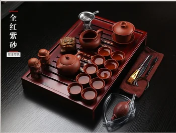 

Tea set purple sand tea set of ceramic tea set