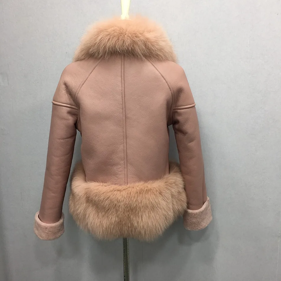 women genuine leather jacket with fur (30)