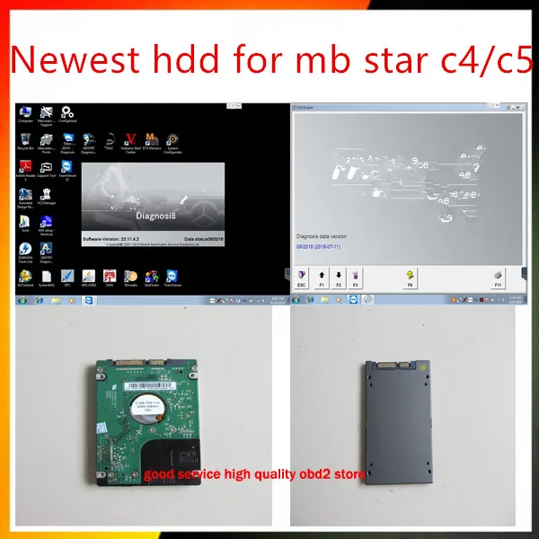 Новейшее комплексное 2019 09 MB STAR C4 полное Программное обеспечение X