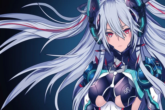 anime mecha girl by assassin warrior kb141 living room home wall