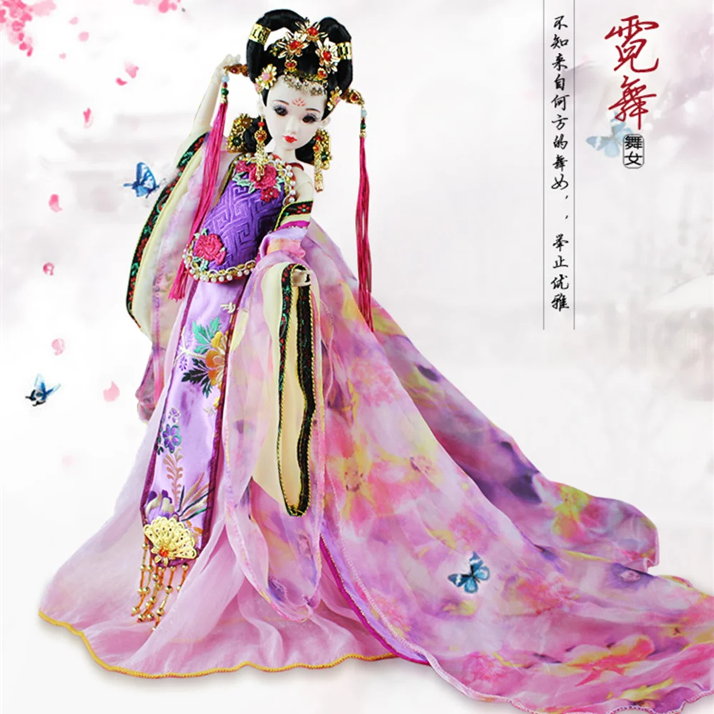 Fortune Days 1/6 East charm Doll 35 см Высококачественный китайский костюм ручной работы для