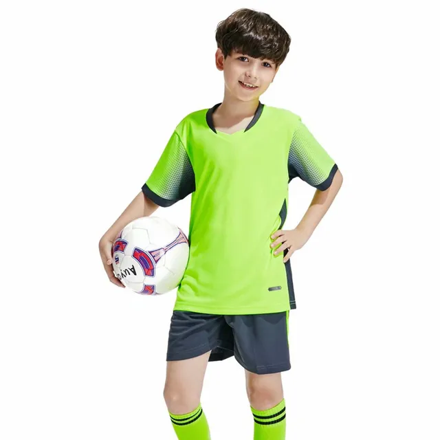 Professional Custom Youth Kids Soccer Jerseys Set Uniforms Football