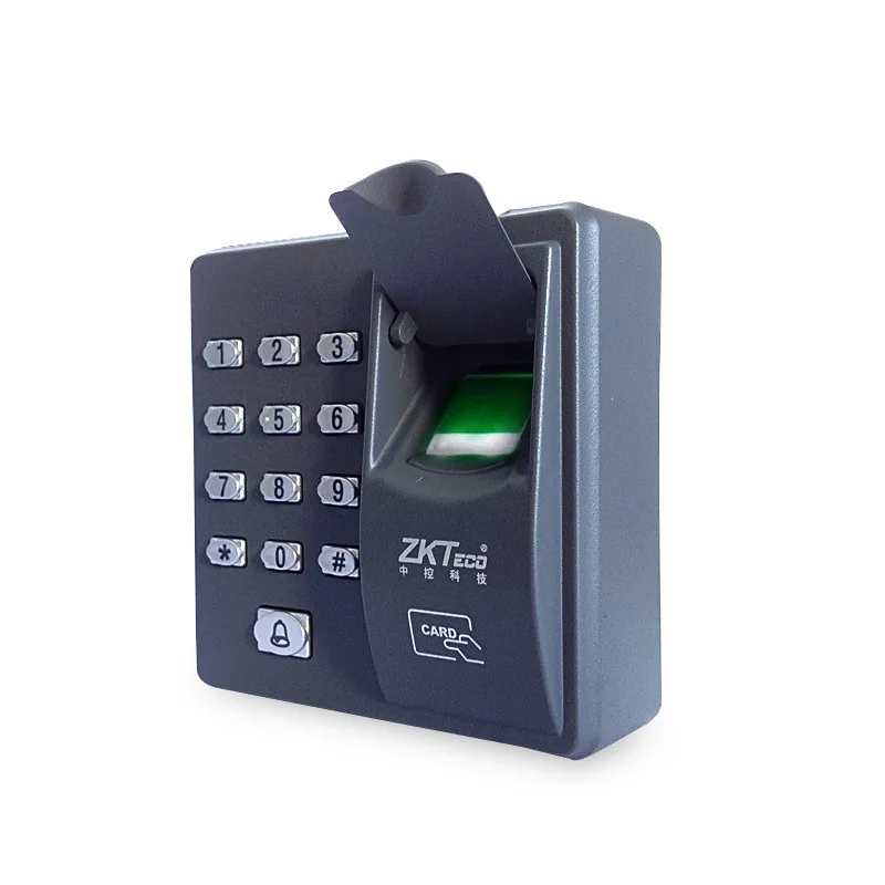 Автономный RFID контроллер доступа по отпечатку пальца с 10 брелками 125 кГц дверной контроллер замок для дома/офиса/квартиры - Цвет: Only keypad