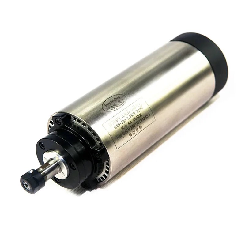 220V CNC 800W 1.5KW 2.2KW с воздушным охлаждением мотор шпинделя ER11 ER16 ER20|Запчасти для