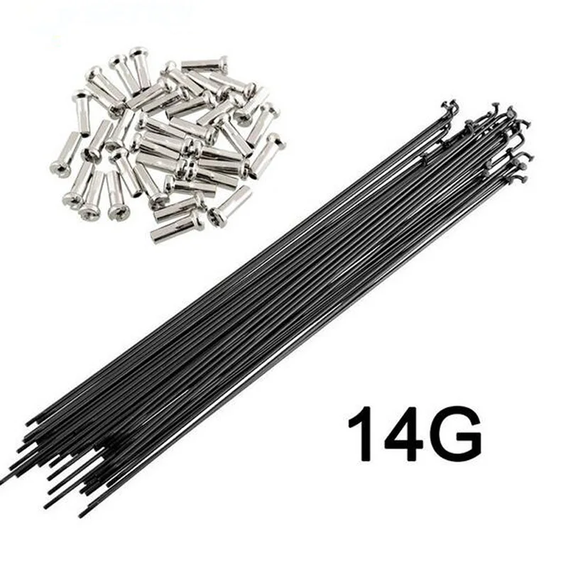 Bike Accessories Bicycle Spokes 14pcs/lot 14G 186 188 259 261 292 294mm Sainless Steel MTB Spokes Mountain Bike Road Bicycles Wheel Rim SPoke Part Nippers